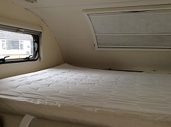 Above cab double bed with windows